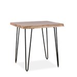 Treebo Solid Live Edge End Table