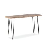 Treebo Solid Live Edge Console Table