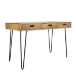 Ryan Solid Wood Bar Table With Drawers