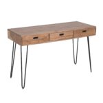 Ryan Solid Wood Writing Table With Drawers