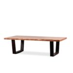 Solid Live Edge Prix Coffee Table - Natural