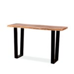 Solid Live Edge Prix Console Table - Natural