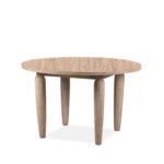 White James Mango Round Dining Table - J Ivory