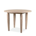 White James Mango Round Bar Table - J Ivory