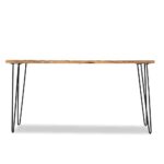 NaturaL Live Edge Bar Table With Hairpin Legs