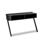 Wall Side Black Acacia Console Table