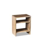 Live Edge Acacia Bedside With Shelf